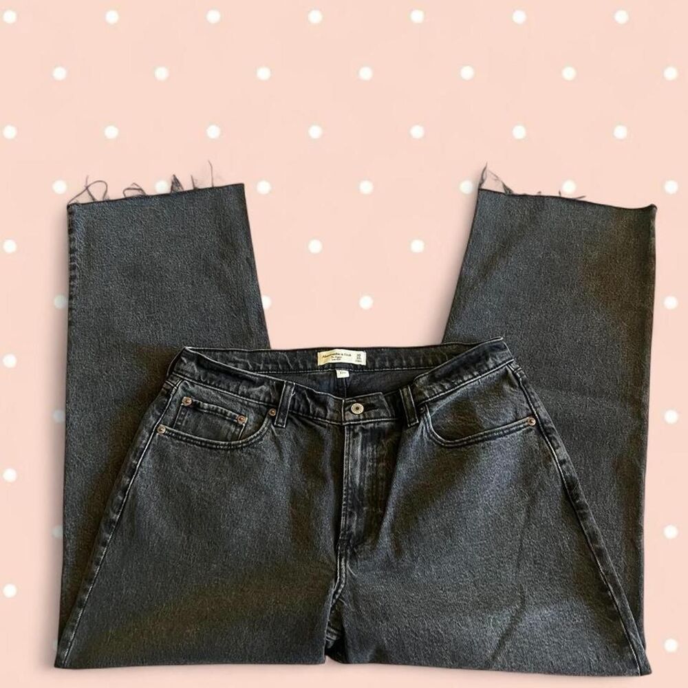 NWT Abercrombie & Fitch Curve Love Low Rise Baggy